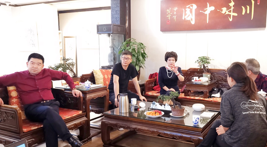大邑县委副书记、县长连华到省协会考察(图5)