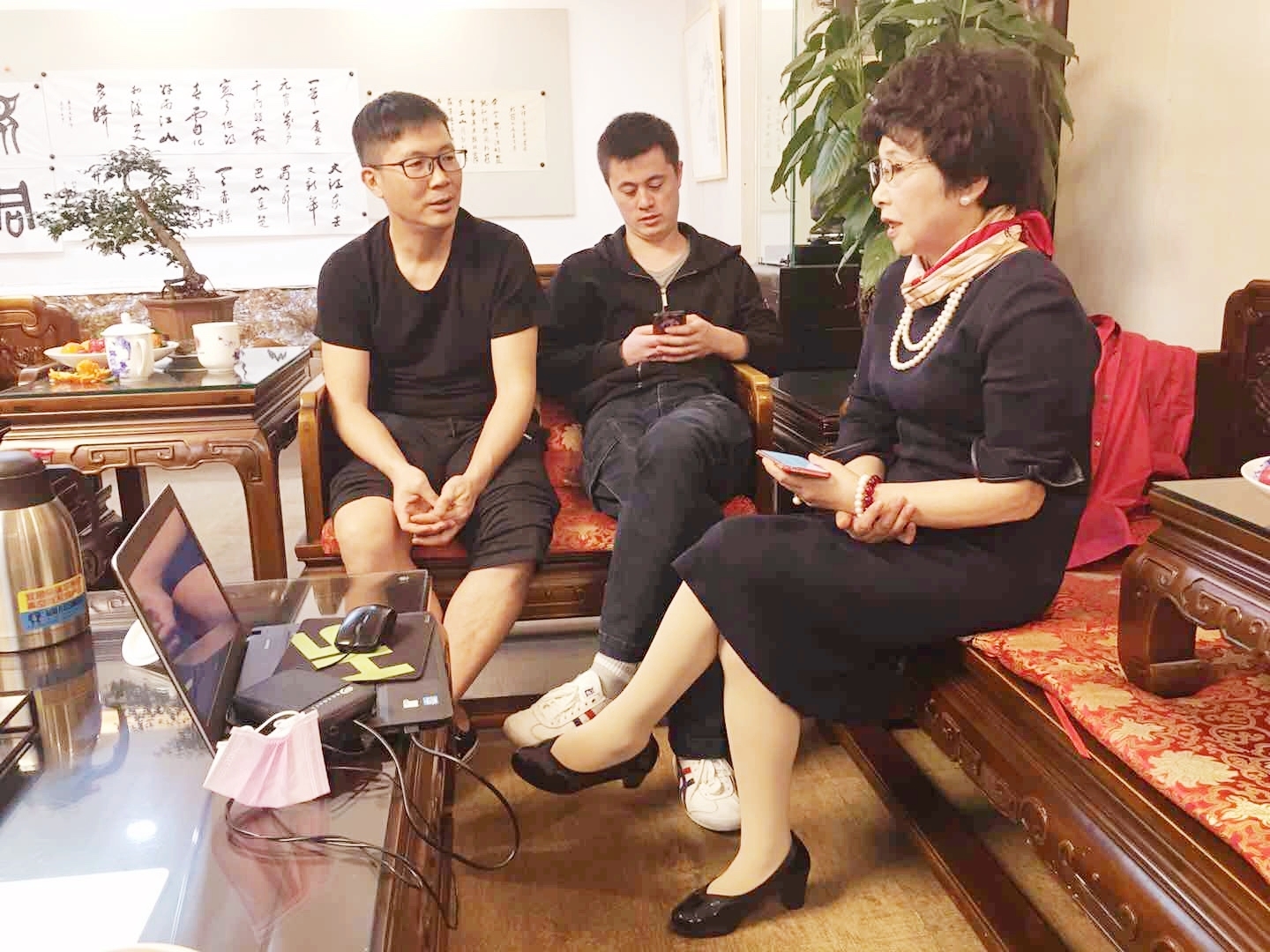 大邑县委副书记、县长连华到省协会考察(图7)