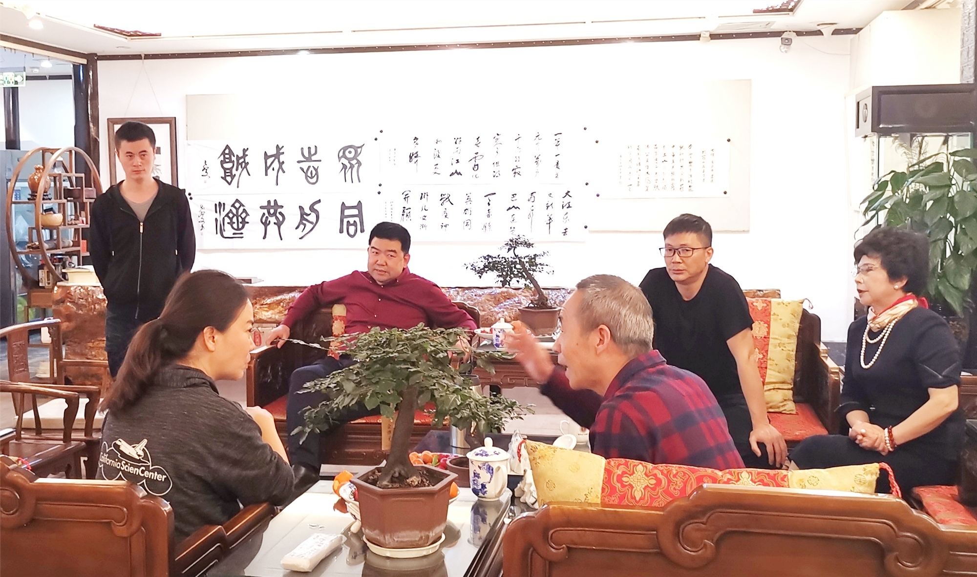大邑县委副书记、县长连华到省协会考察(图8)