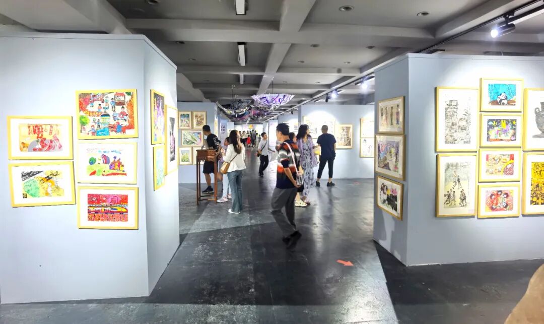 四川省第二届“美润童心”少儿美育成果展开幕(图22)
